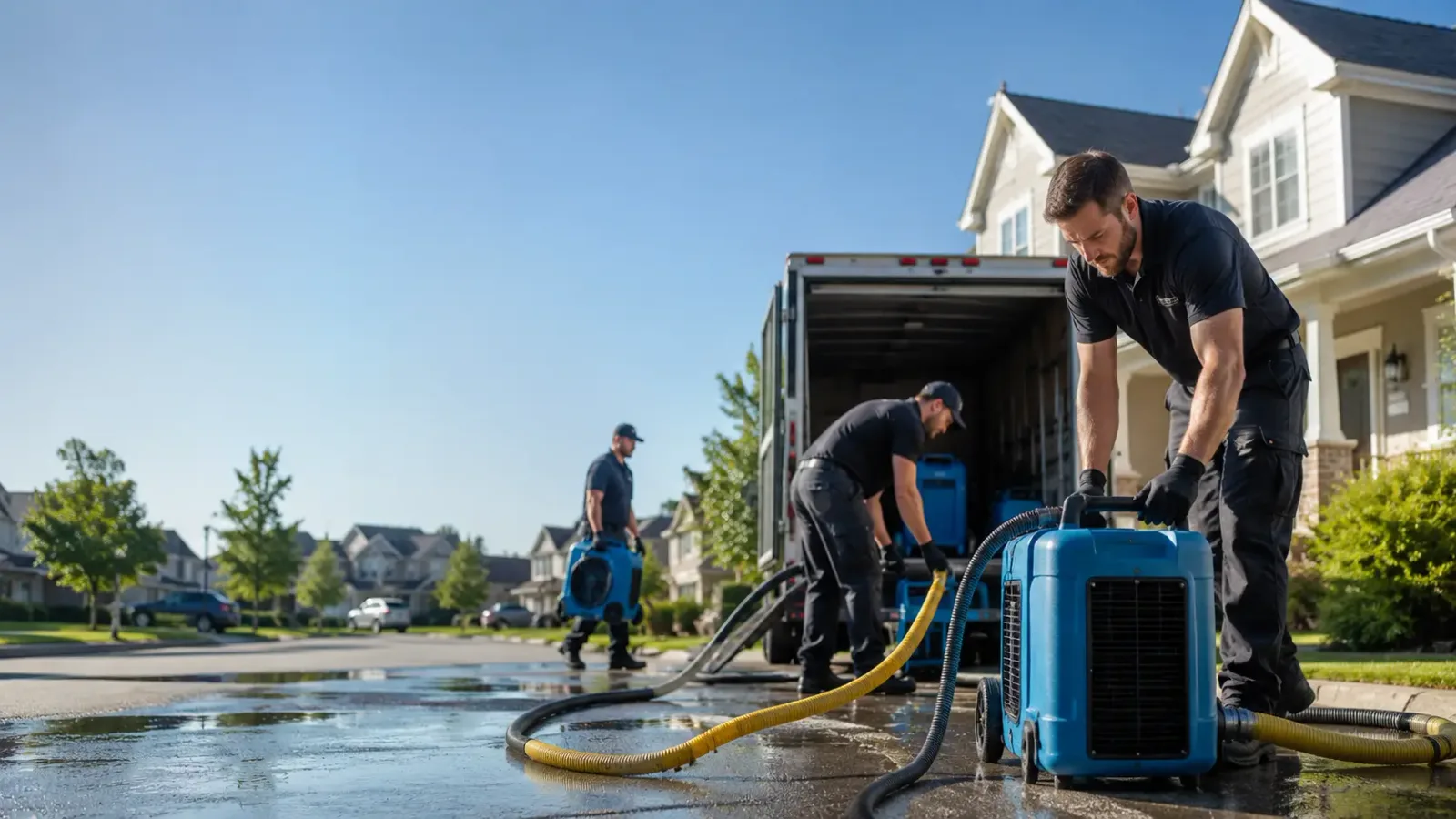 Water Damage Mitigation in Eola, TX